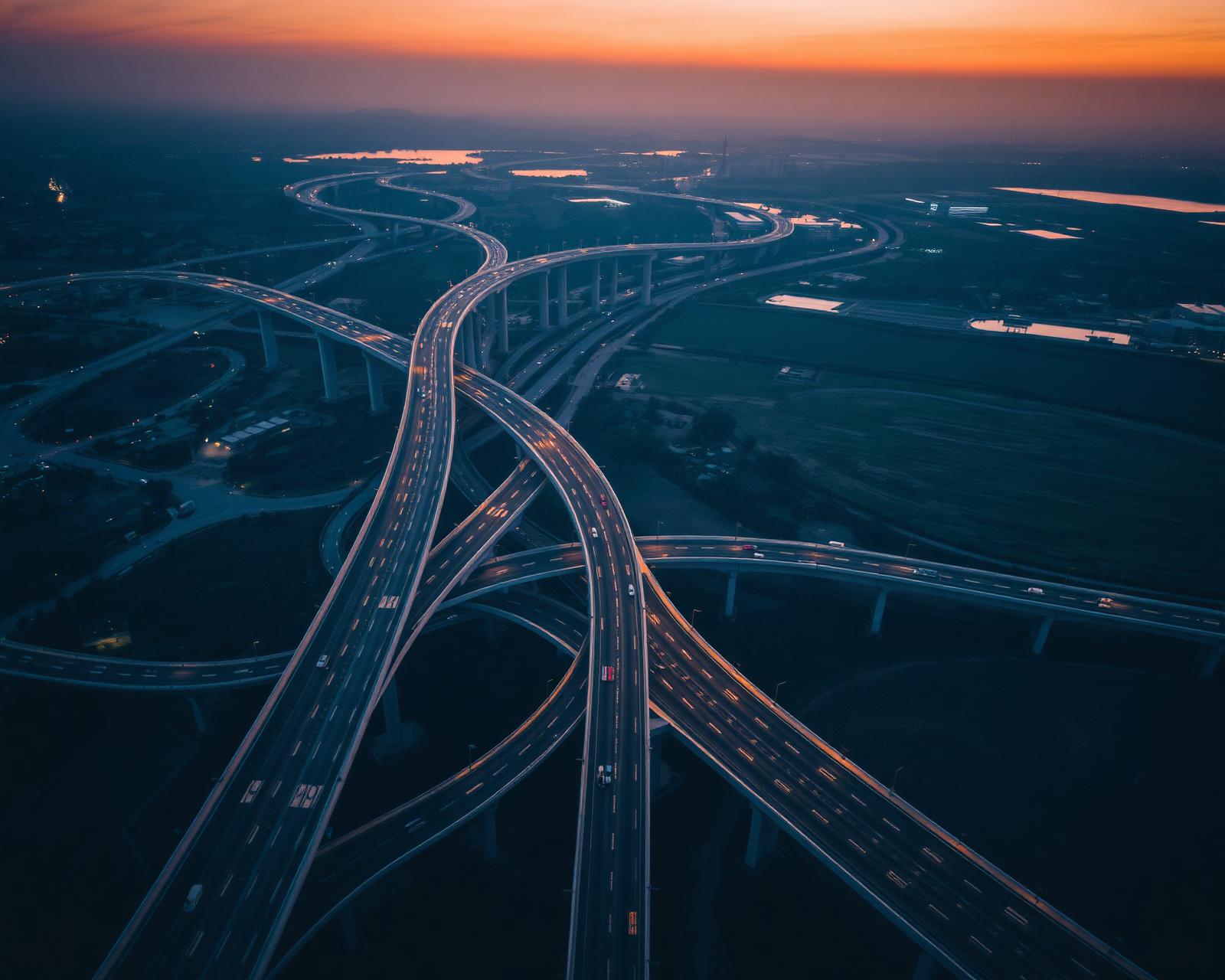Infrastrukturna razdjelnica iz zraka